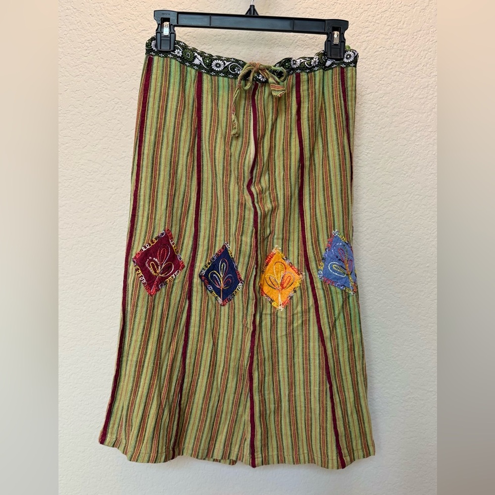 Colorful Striped Cotton Garment
